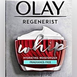 Olay Regenerist Whip Hydrating Moisturizer-Fragrance Free 1.7 *NEW*
